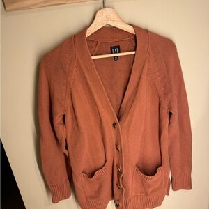 GAP Rust Cardigan Sweater - XS